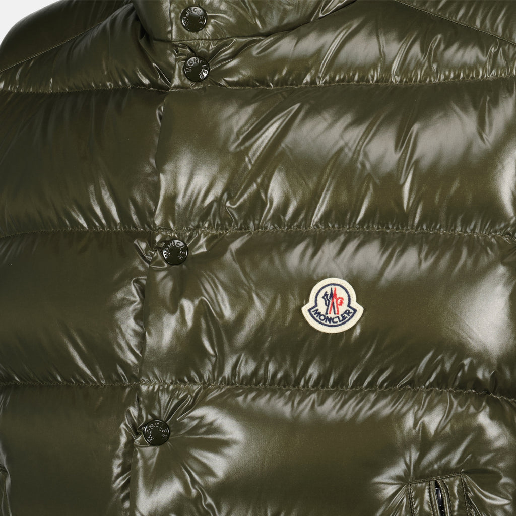 Vestes Doudoune sans manches Tibb Moncler Kaki Homme