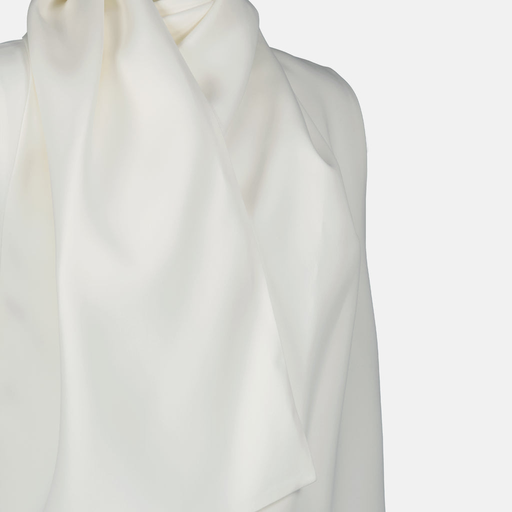 Image de l'article Top Loe blanc de la marque Khaite pour Femme - Saison Printemps-Été 2026 - Vue détaillée_1