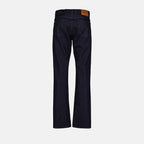 Pantalons Jean brut Versace Bleu foncé Homme