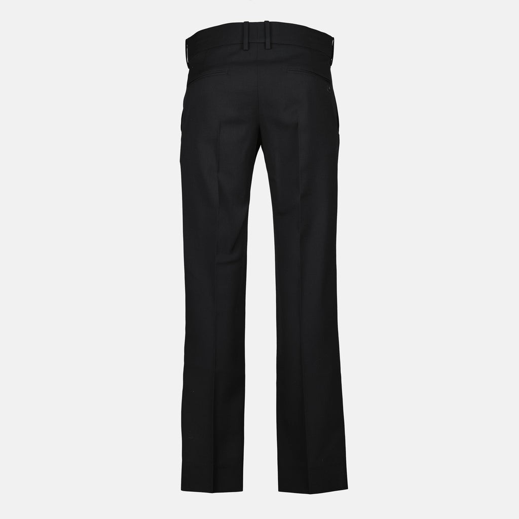 Pantalones Pantalones de Lana Courrèges Negro Hombres