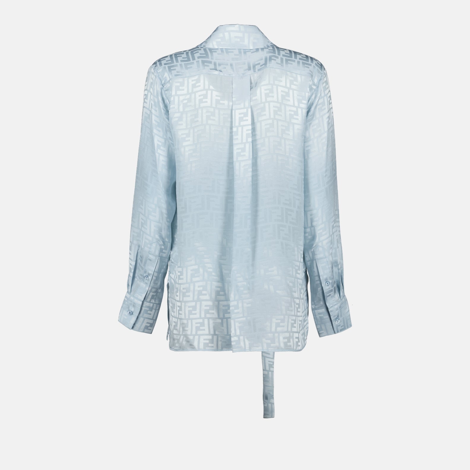 Tops Blouse en soie FF Fendi Azul Femme