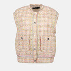 Vestes Veste en tweed Versace Rose Femme