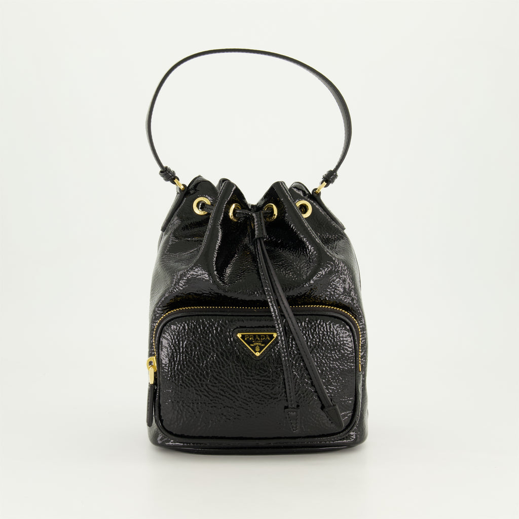 Sacs seau Sac seau Duet Prada Noir Femme