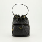 Sacs seau Sac seau Duet Prada Noir Femme