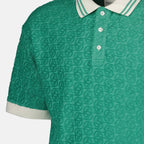 Polos Polo Monogramme MC Drole De Monsieur Verde Homme