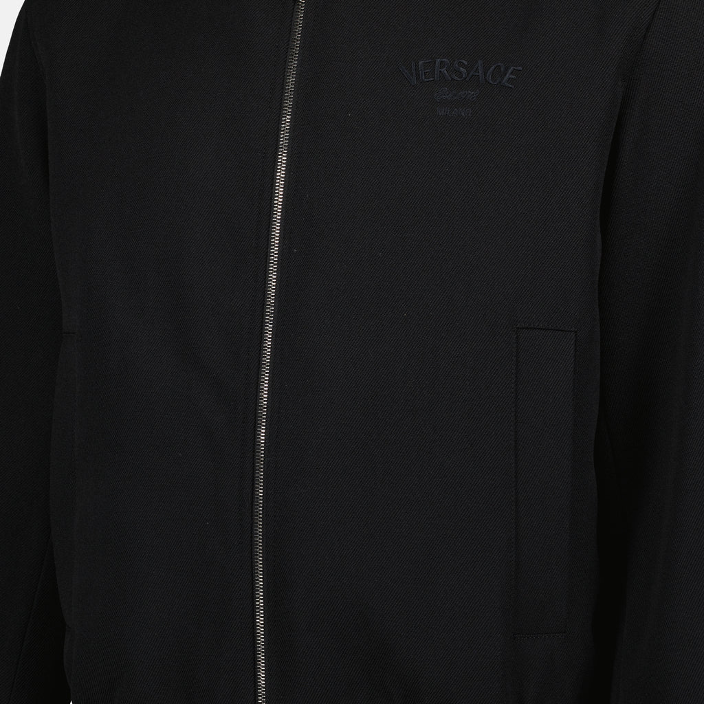 Jackets Reversible Barocco Bomber Versace Yellow Homme