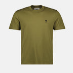Imagen de la camiseta Heart Ami de la marca Ami PARIS para Hombre - Temporada Otoño-Invierno 2025 - Vista Frontal