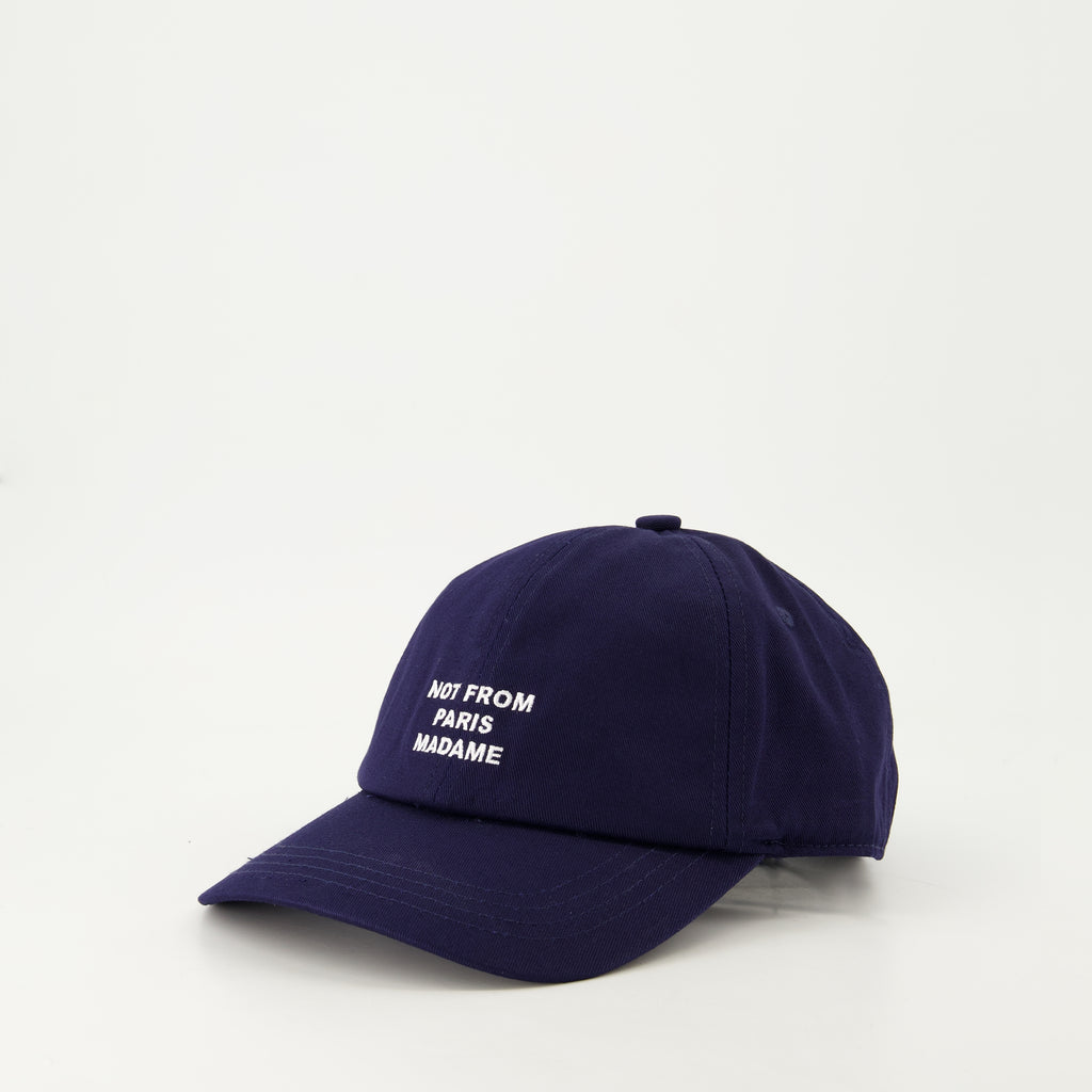 Hats, caps and beanies Slogan Cap Drole De Monsieur Dark blue Homme
