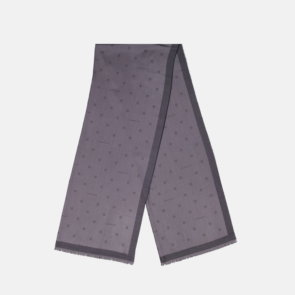 Écharpes, foulards et gants Foulard 4G Givenchy Gris Femme