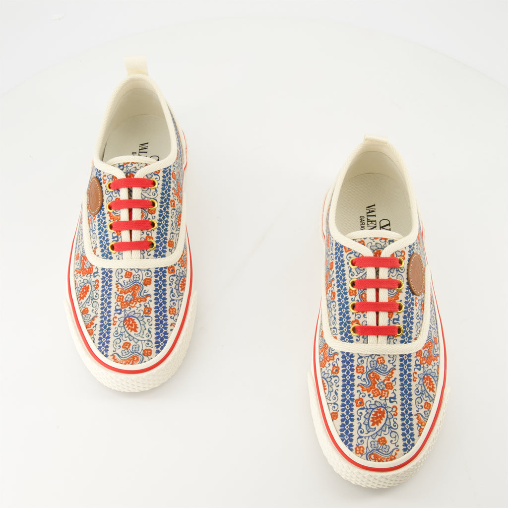 Baskets Baskets Nojoke en toile Valentino Garavani Multicolore Homme