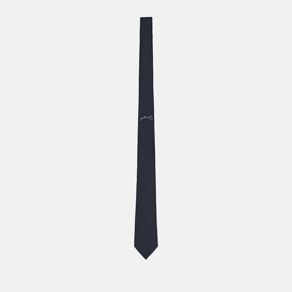 Écharpes, foulards et gants Cravate Dior Manuscrit Dior Bleu Homme