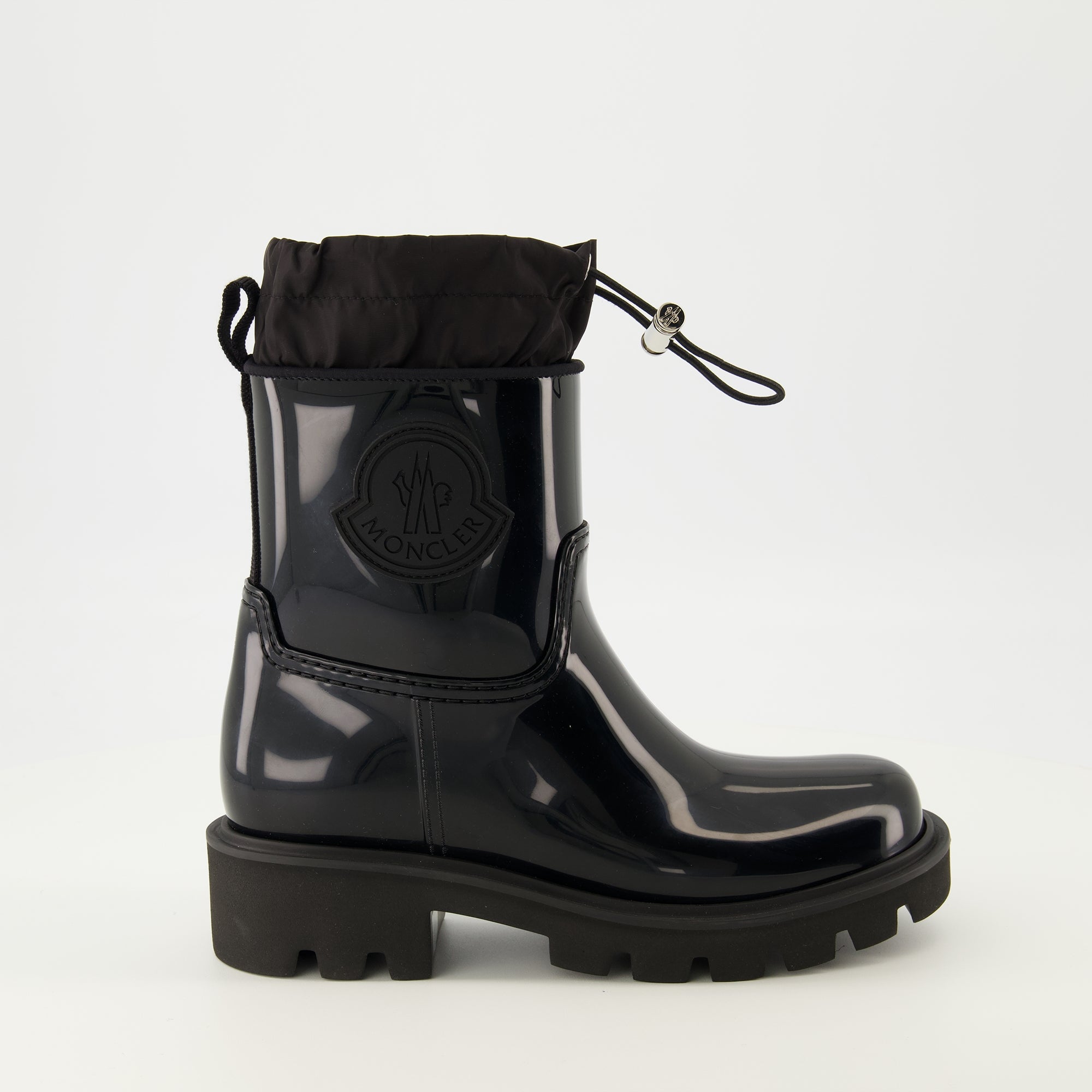 Image de l'article Bottines Kickstream noir de la marque Moncler pour Femme - Saison Printemps-Été 2026 - Vue latérale droite