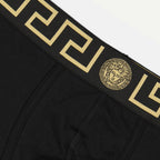 Sous-vêtements et homewear Boxer court Medusa Greca Versace Noir Homme