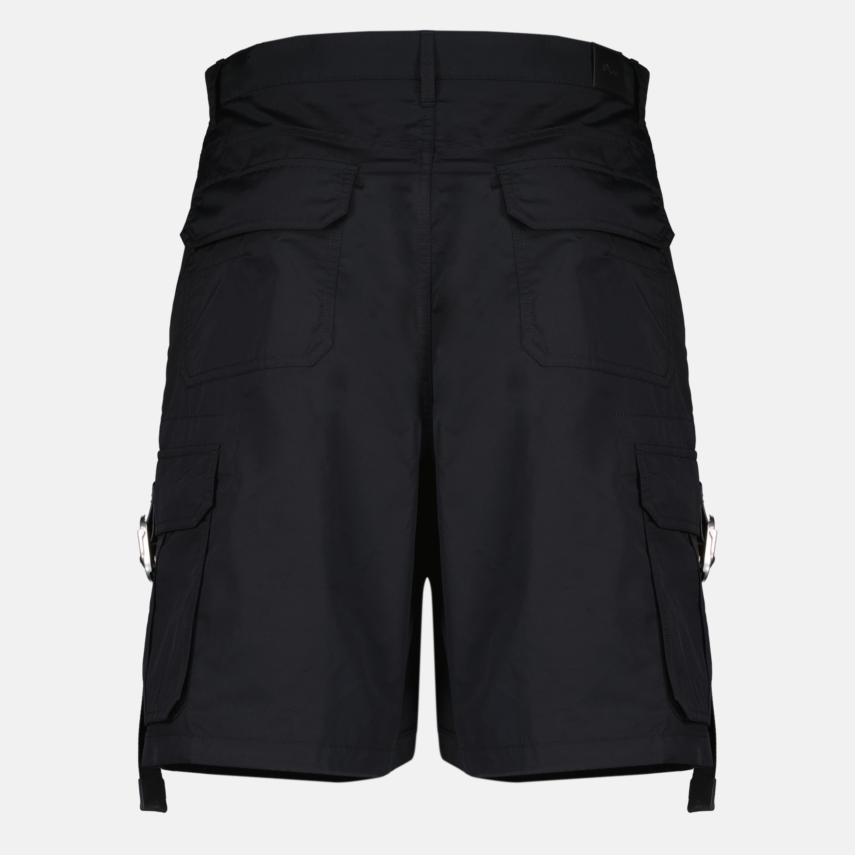 Shorts Pantaloni Cargo Neri Dior Noir Homme