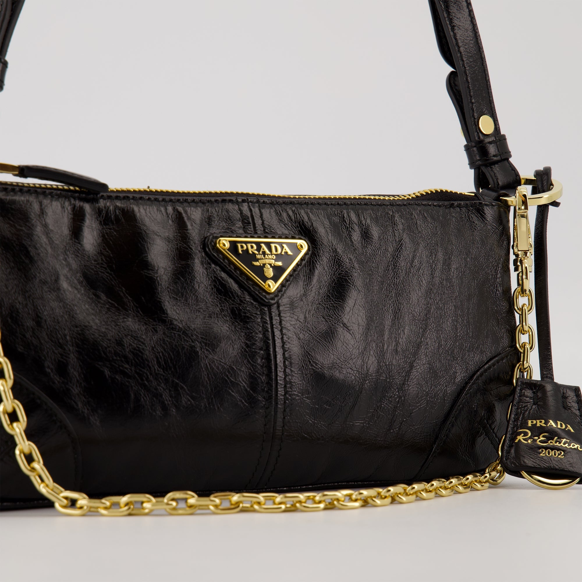 Sacs à main et épaule Sac Re-Edition 2002 Prada Noir Femme