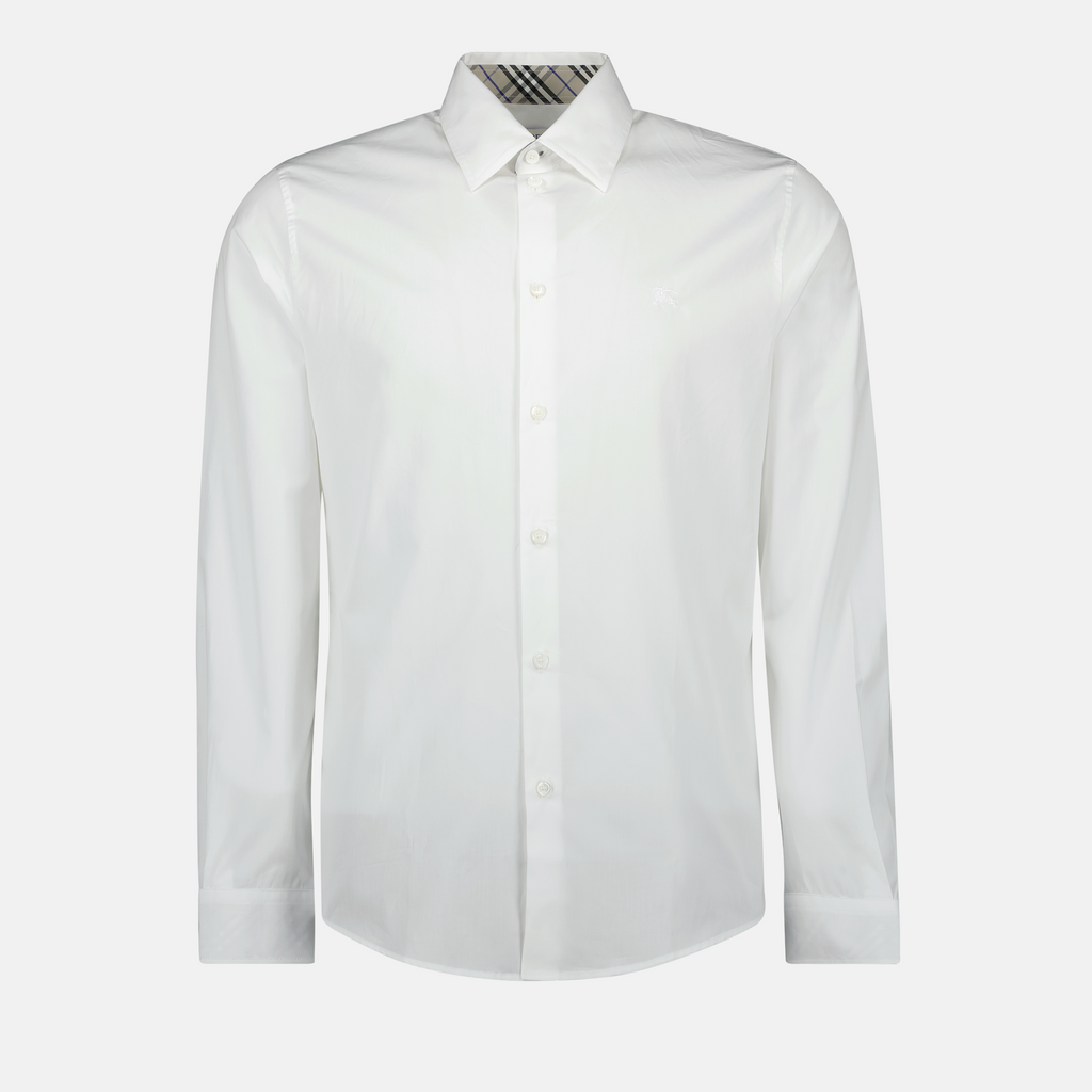 Camisas Camisa Branca Burberry Branco Homme