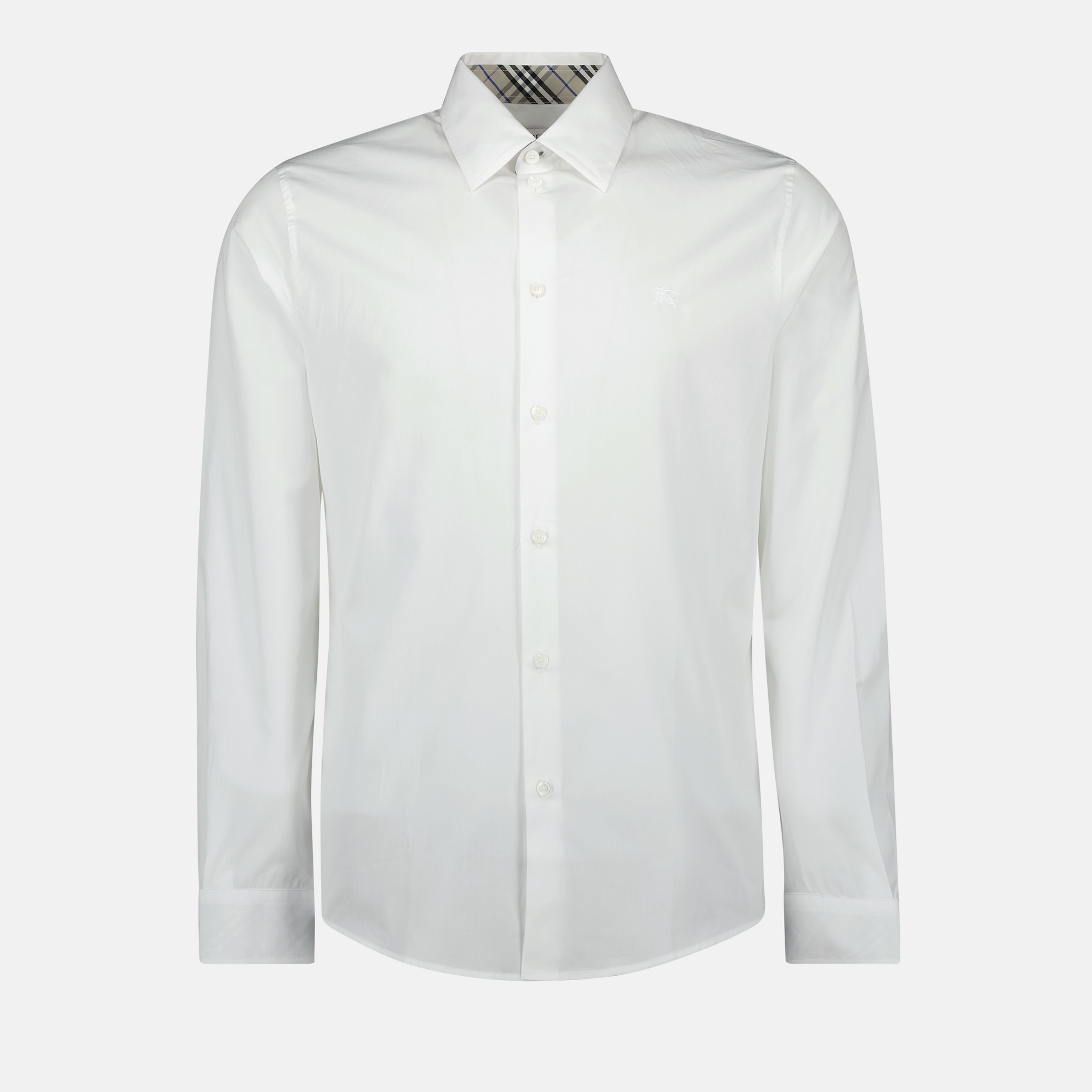 Camisas Camisa Blanca Burberry Blanco Homme