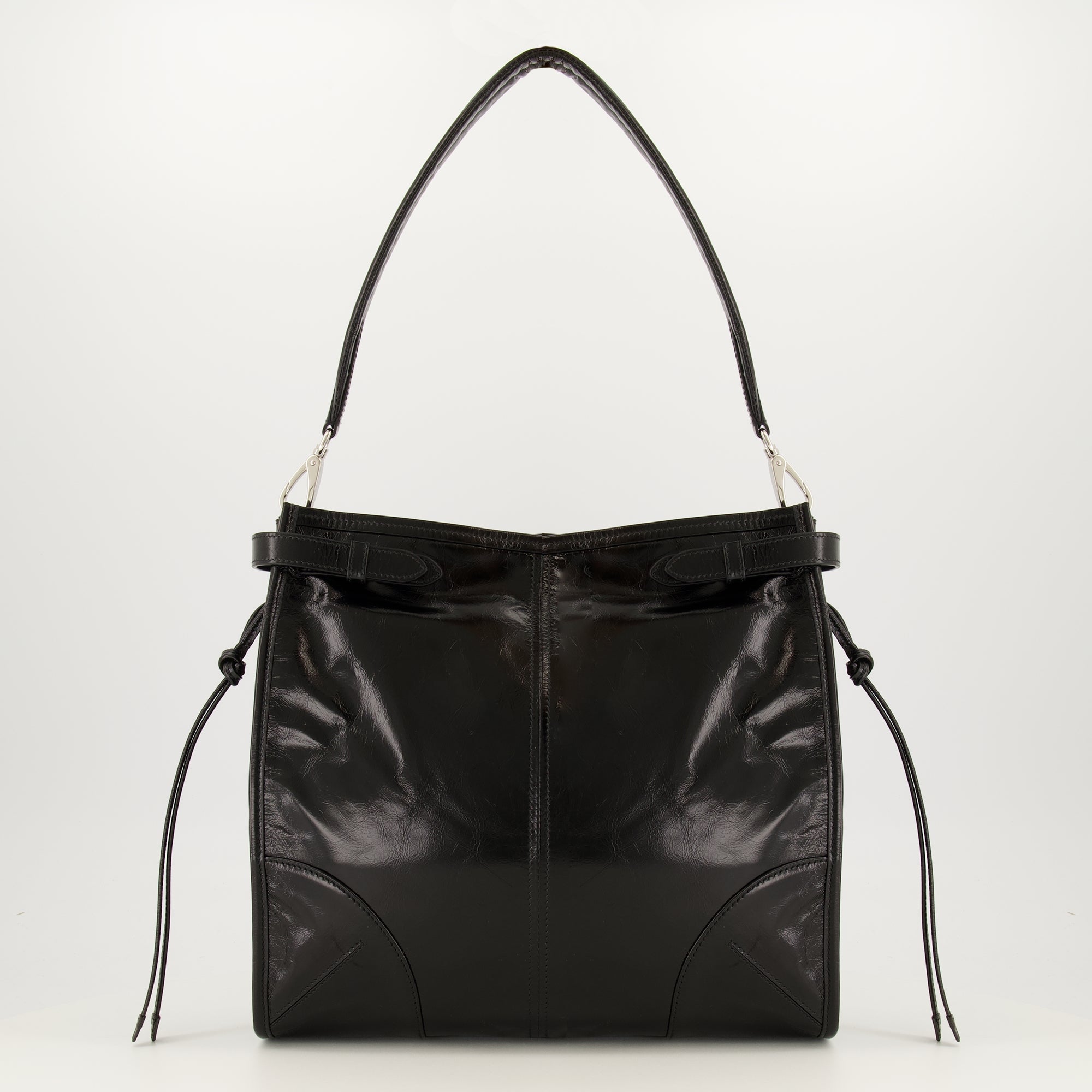 Sacs bandoulière Sac Bonnie en cuir noir Prada Noir Homme