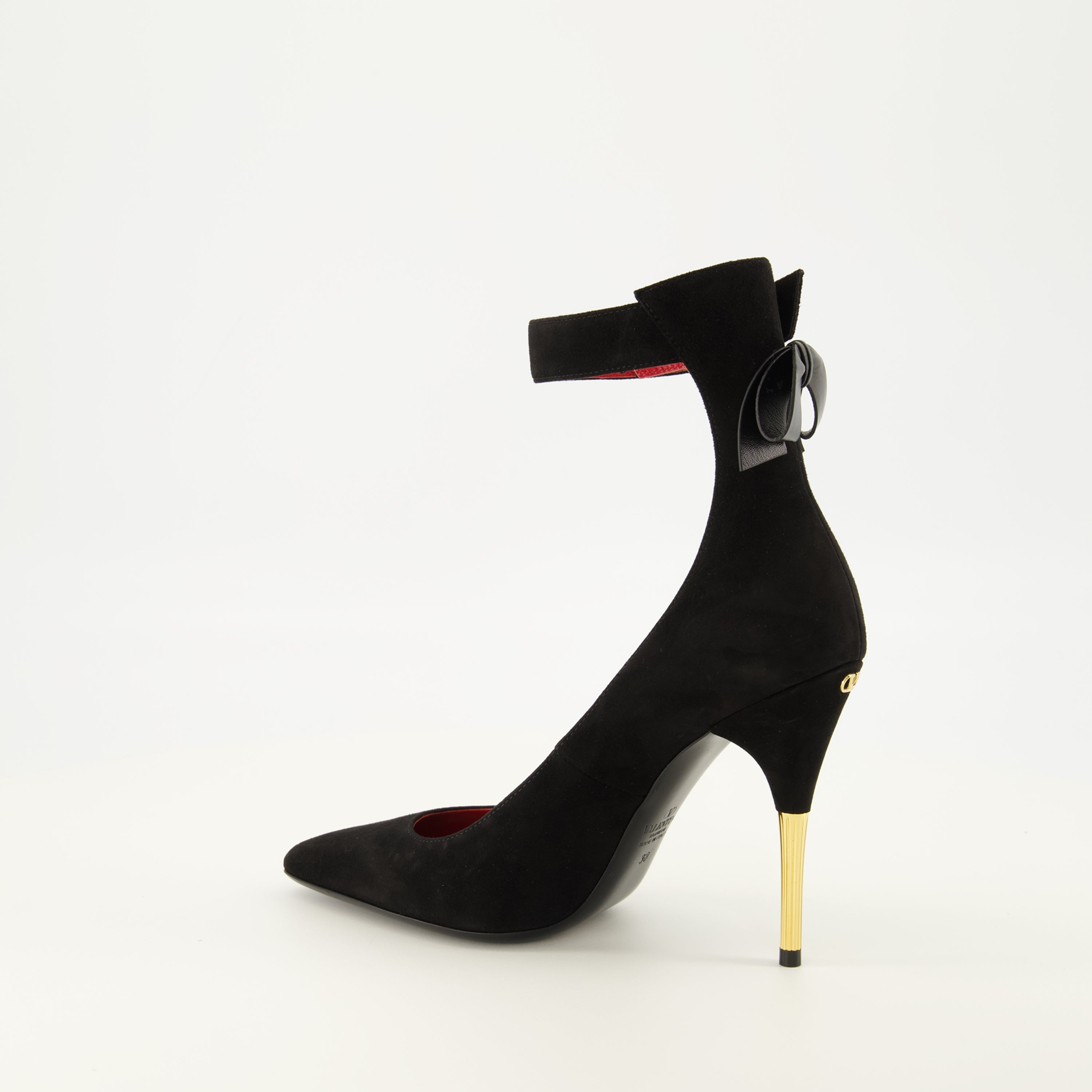 Escarpins Escarpins en cuir noir Valentino Garavani Noir Femme