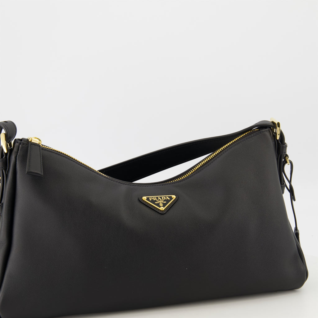 Borse a mano e a spalla Borsa in Pelle Aimée Prada Nero Femme