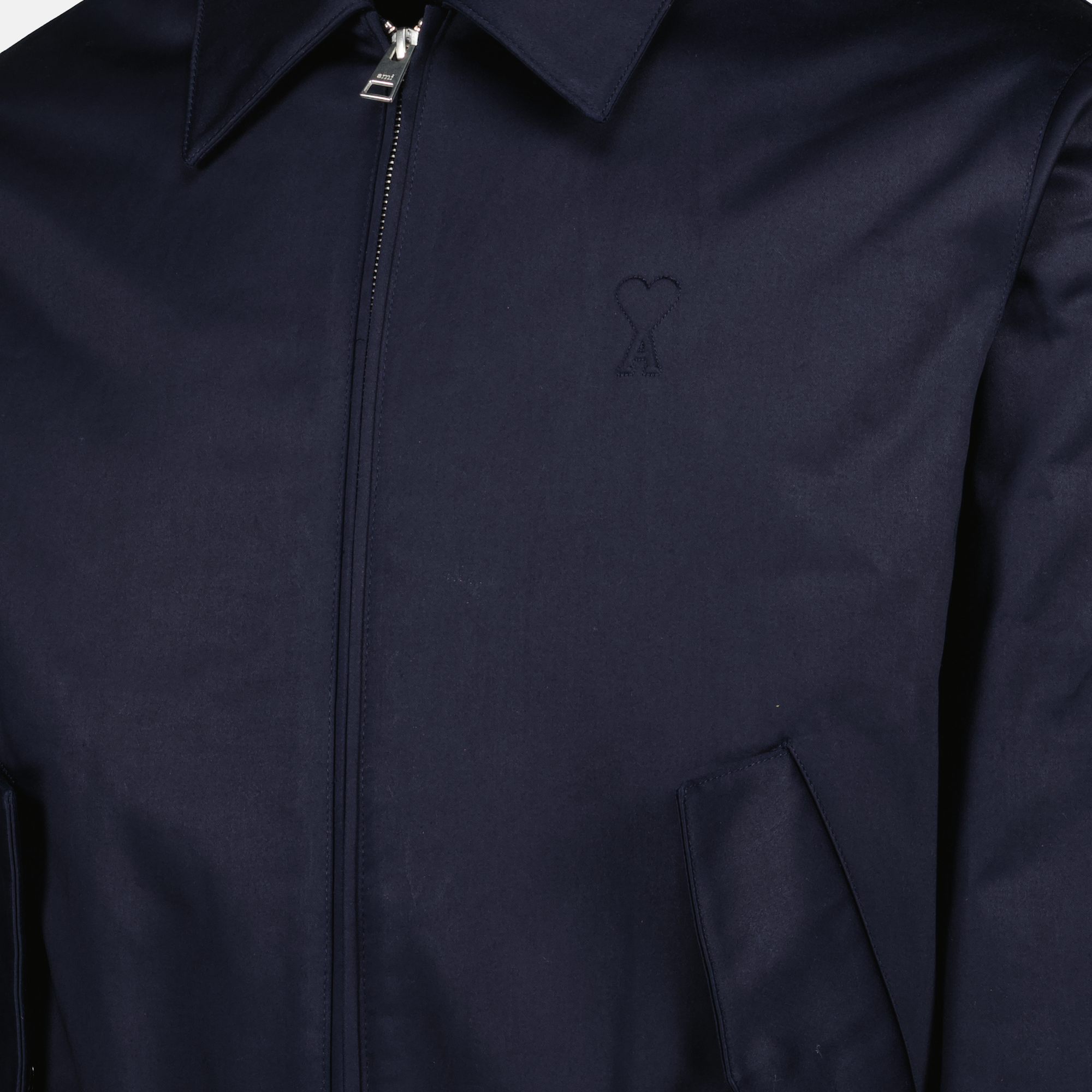 Vestes Veste zippée Ami de coeur Ami PARIS Bleu foncé Homme