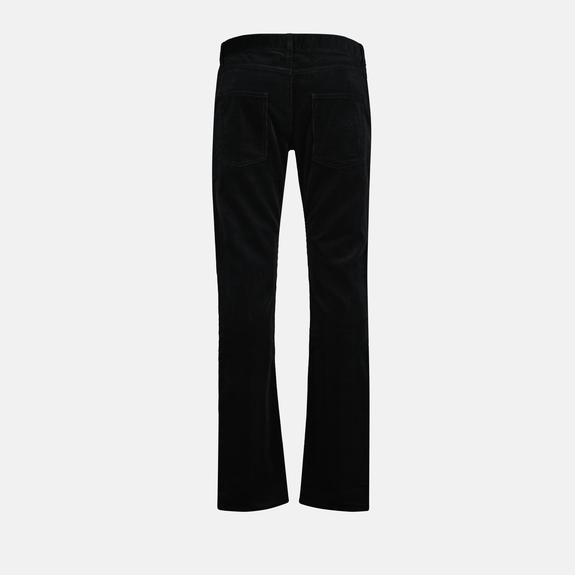 Pantalons Jean en velours Saint Laurent Noir Homme