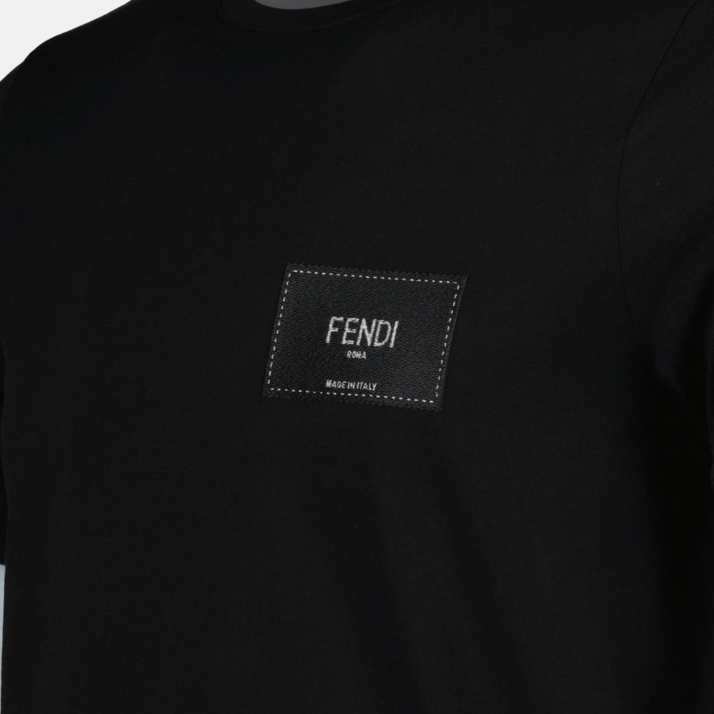 티셔츠 펜디 로마 티셔츠 Fendi 검은색 Homme
