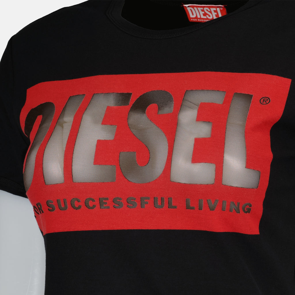 Camisetas T-shirt T-Malun Diesel Preto Femme