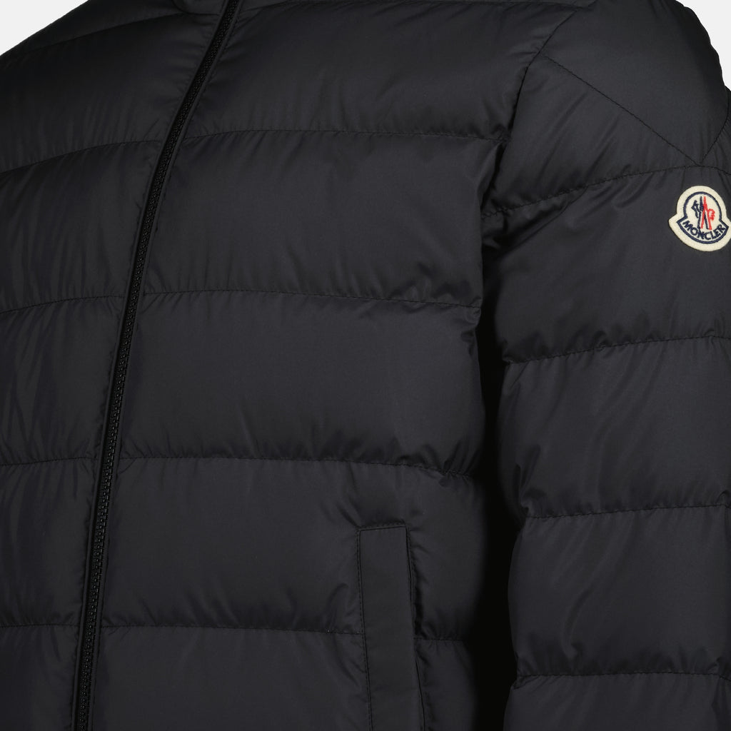 코트 보디넷 다운 재킷 Moncler 블랙 남성