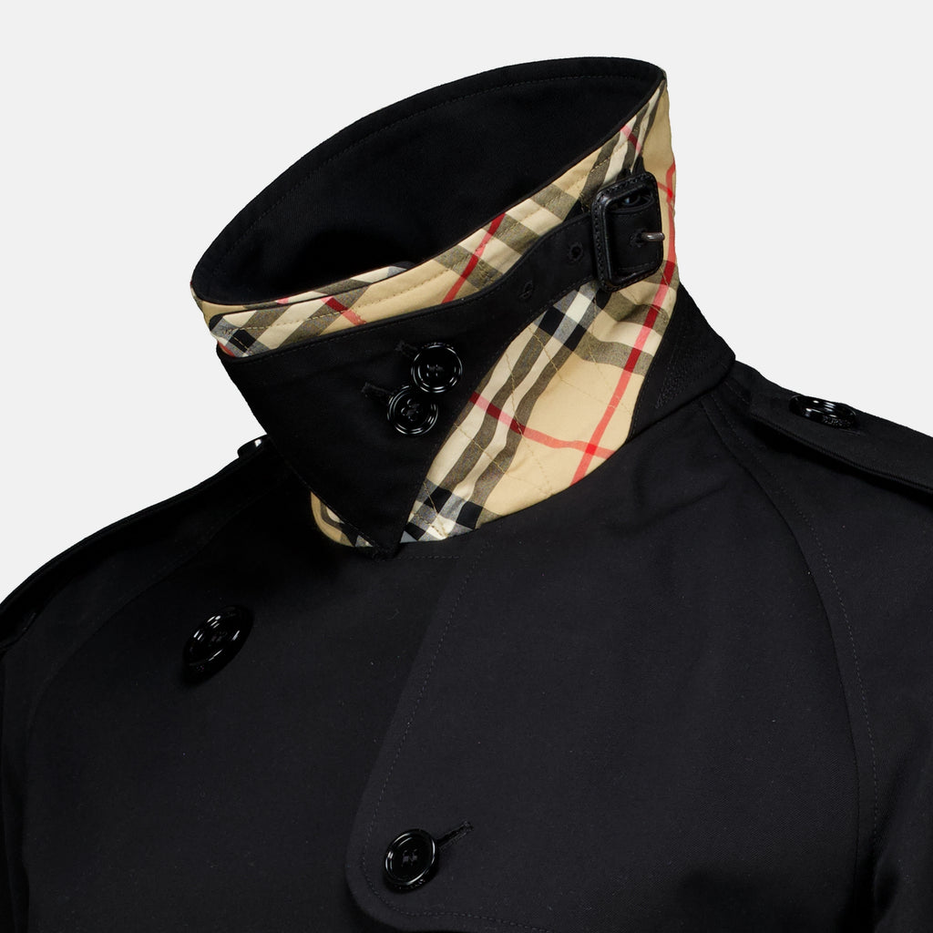 Manteaux Mayfair Black Trench Coat Burberry Noir Femme
