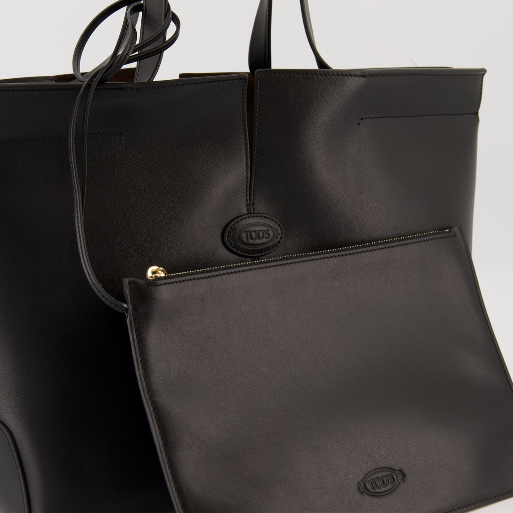 Shopper Di Bag Folio Tasche Tod's Schwarz Damen