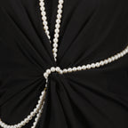 Tops Top à perles Moschino Noir Femme