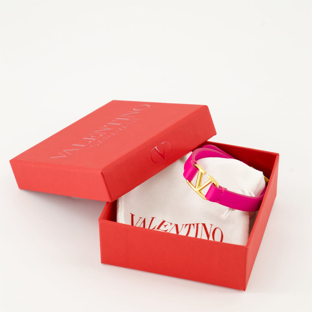Joyería Bracelet VLogo Valentino Garavani Rosa Femme