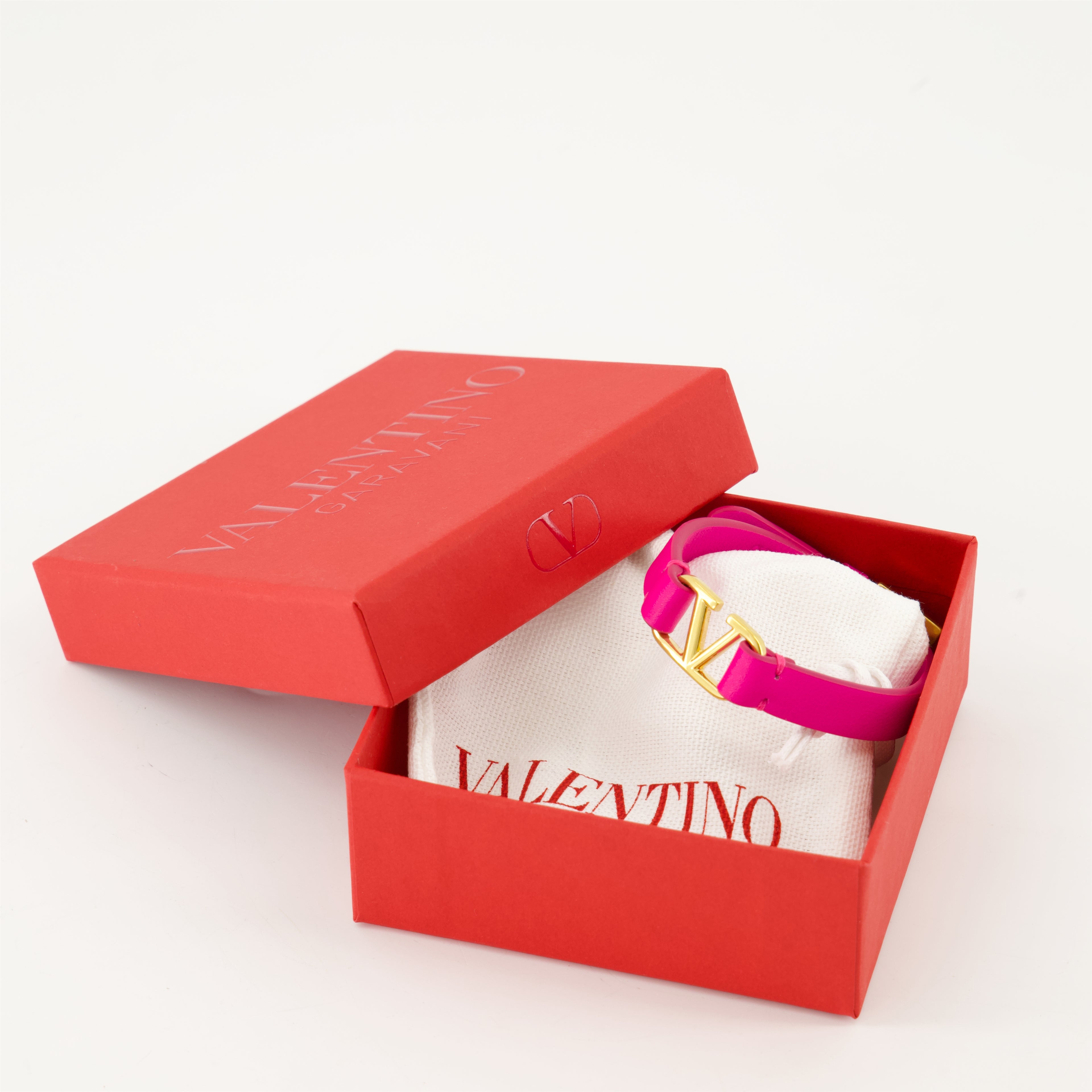 Joyería Bracelet VLogo Valentino Garavani Rosa Femme