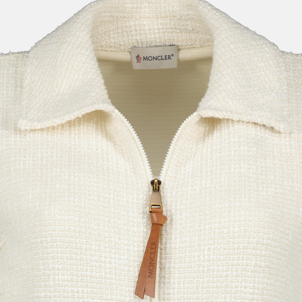 Image de l'article Robe mini beige de la marque Moncler pour Femme - Saison Printemps-Été 2026 - Vue détaillée_2