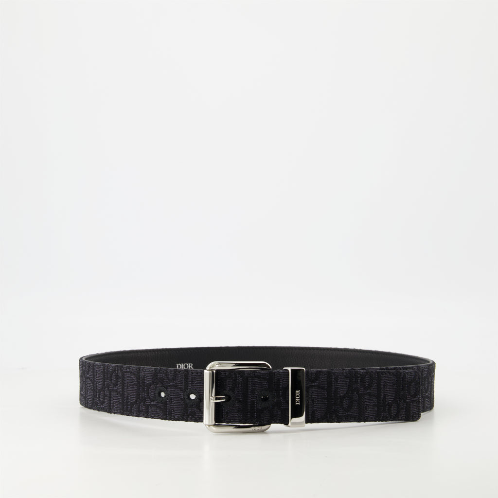 Ceintures Ceinture Oblique Dior Noir Homme