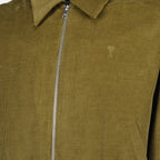 Imagen de la chaqueta con cremallera Ami de coeur de la marca Ami PARIS para Hombre - Temporada Otoño-Invierno 2025 - Vista Detallada_3