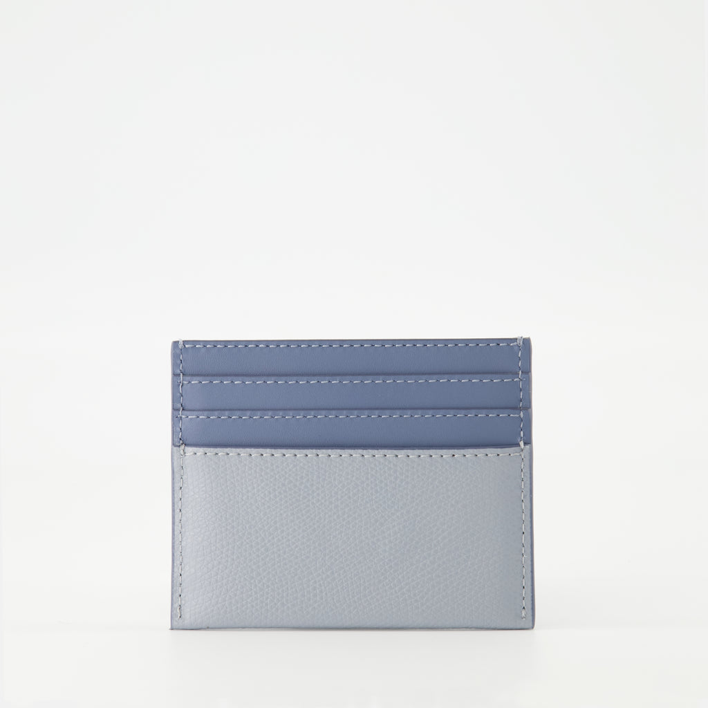 スモールレザーグッズ FFダイヤモンド カードホルダー Fendi 青 Femme