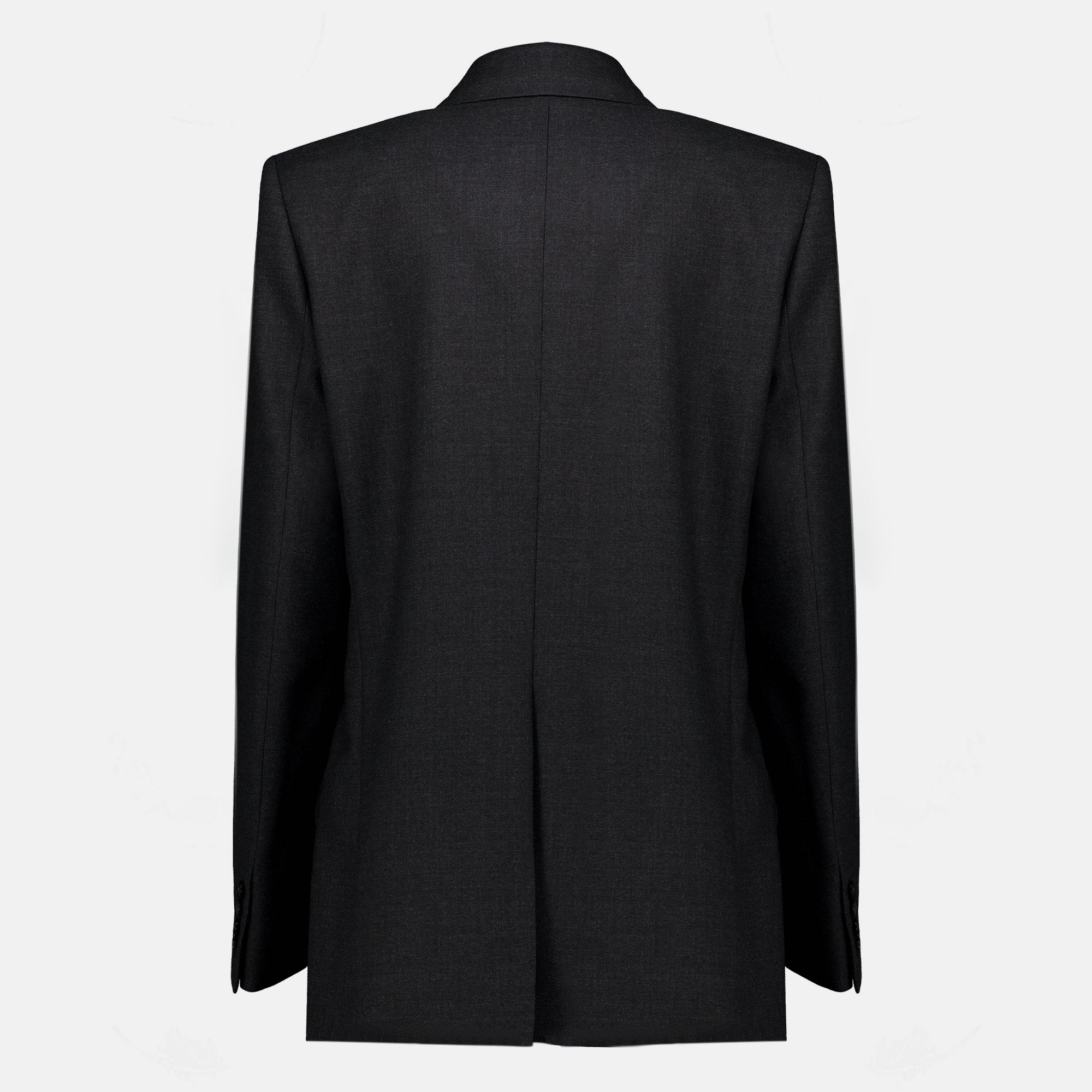 Vestes Blazer en laine noir Saint Laurent Noir Homme