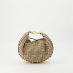 ハンドバッグ・ショルダーバッグ フェンディ フェンディグラフィー ミニバッグ Fendi 茶色 Femme
