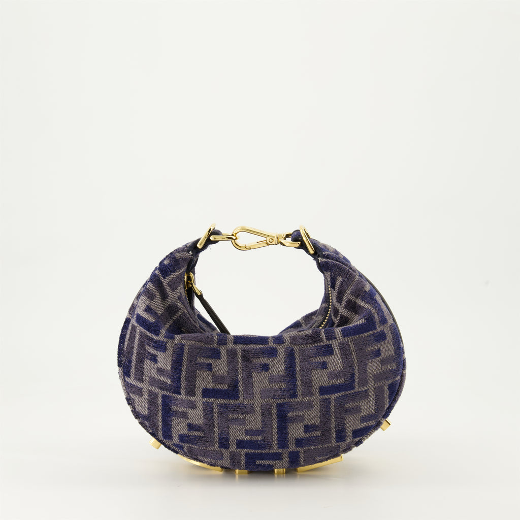 ハンドバッグ・ショルダーバッグ Sac Fendigraphy Fendi 青 Femme