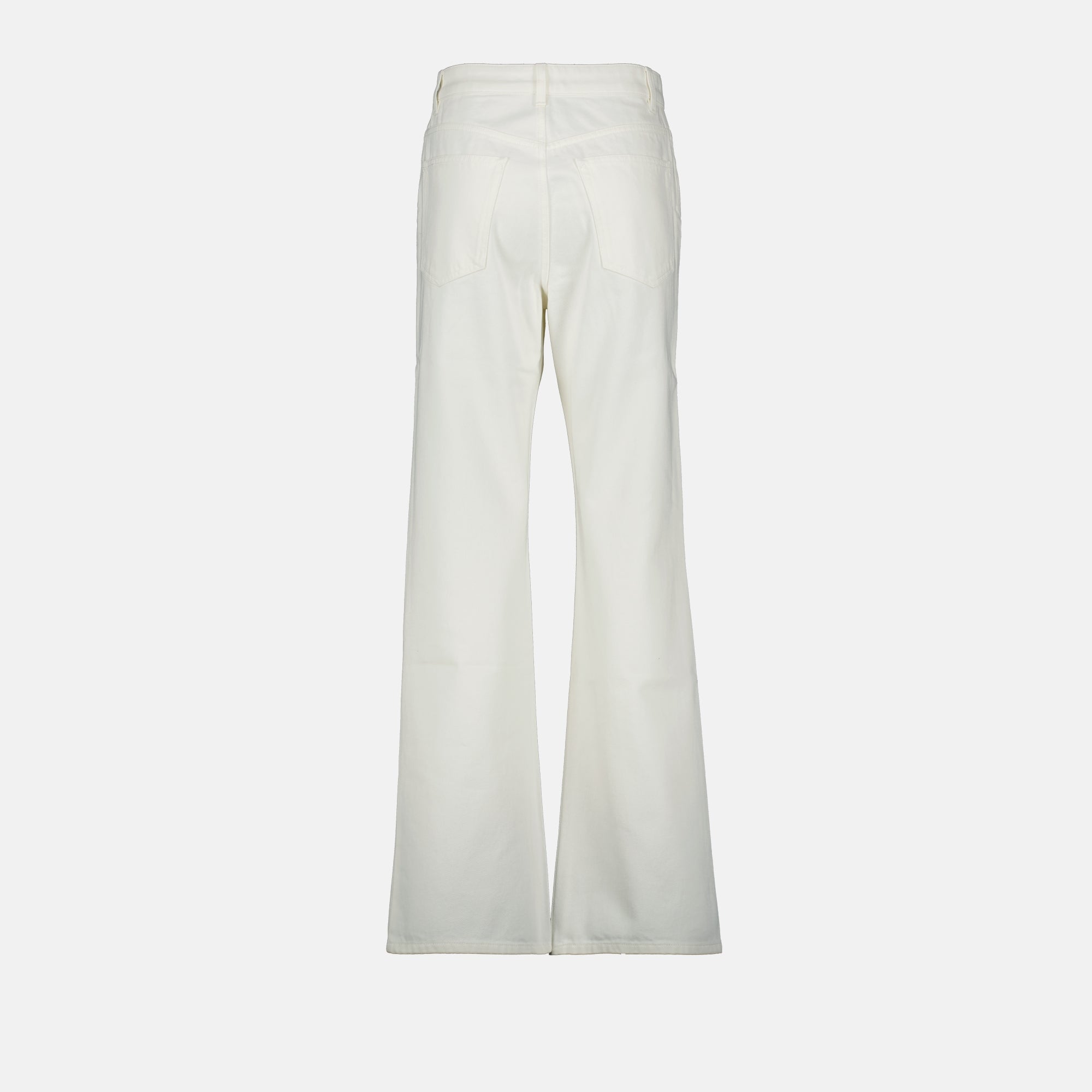 Pantalons Jean signature 1969 Rabanne Blanc Femme