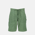 Shorts Bermuda Kobo Cargo Japan Rag Verde Homme