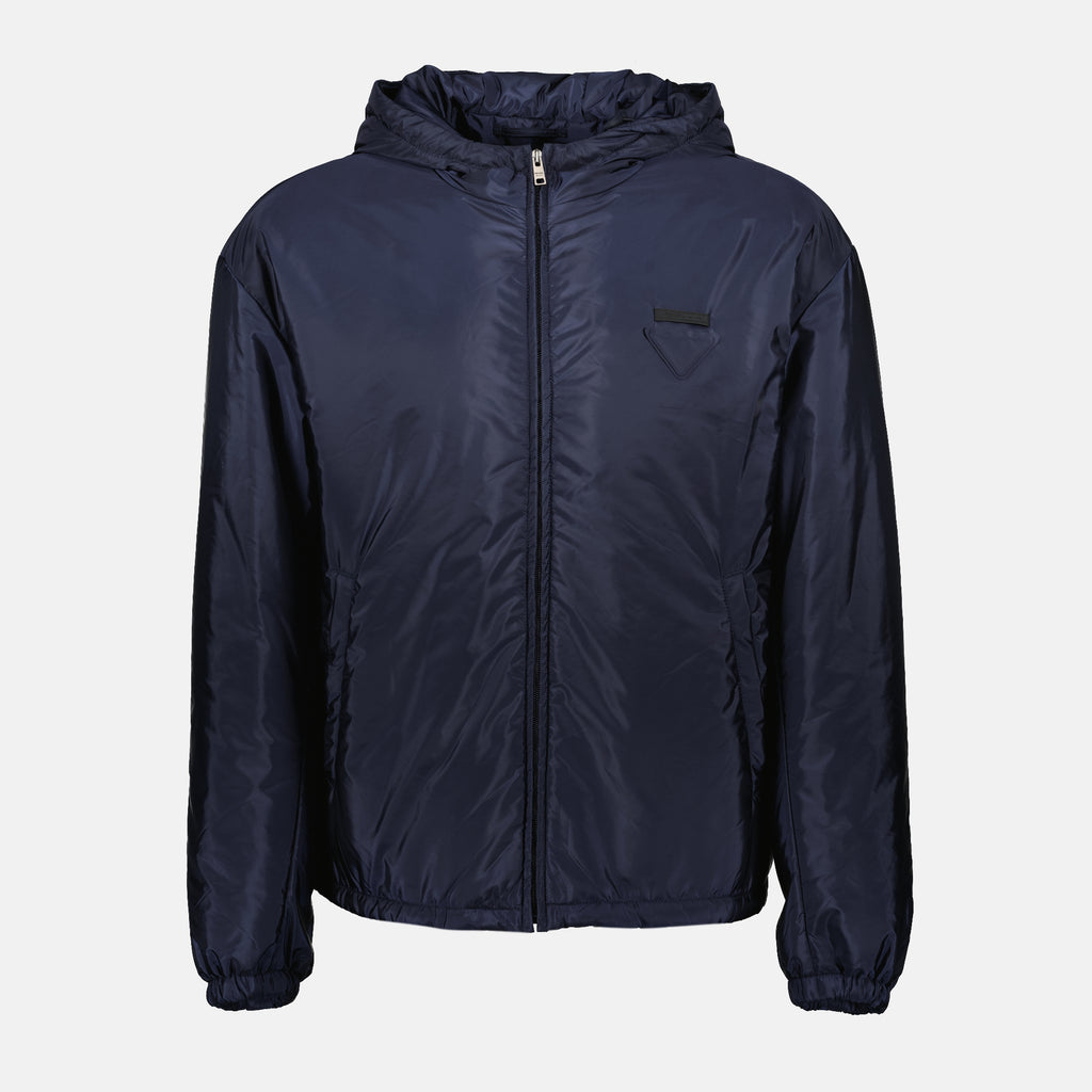 Vestes Casaco Com Fecho Prada Bleu foncé Homme