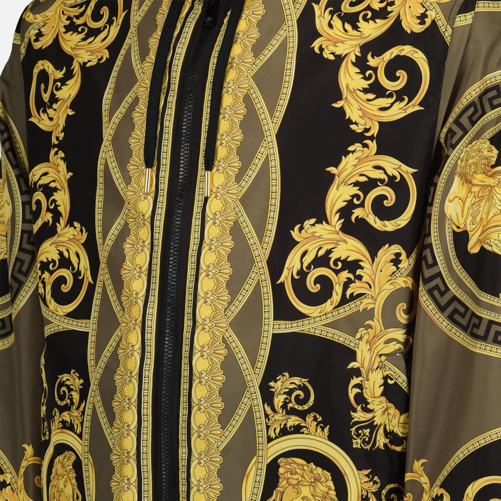 Chaquetas Chubasquero Barocco Versace Amarillo Homme