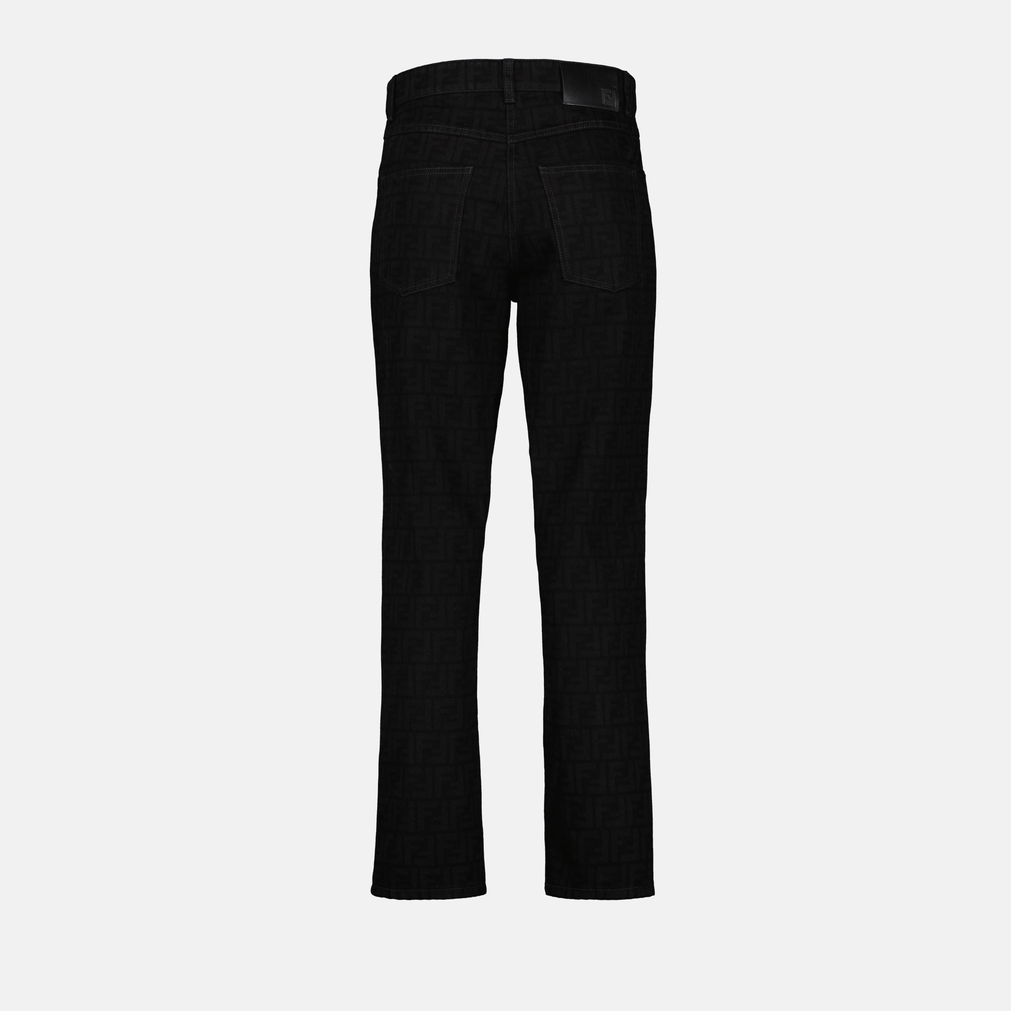 Pantalons Jean FF Fendi Noir Femme