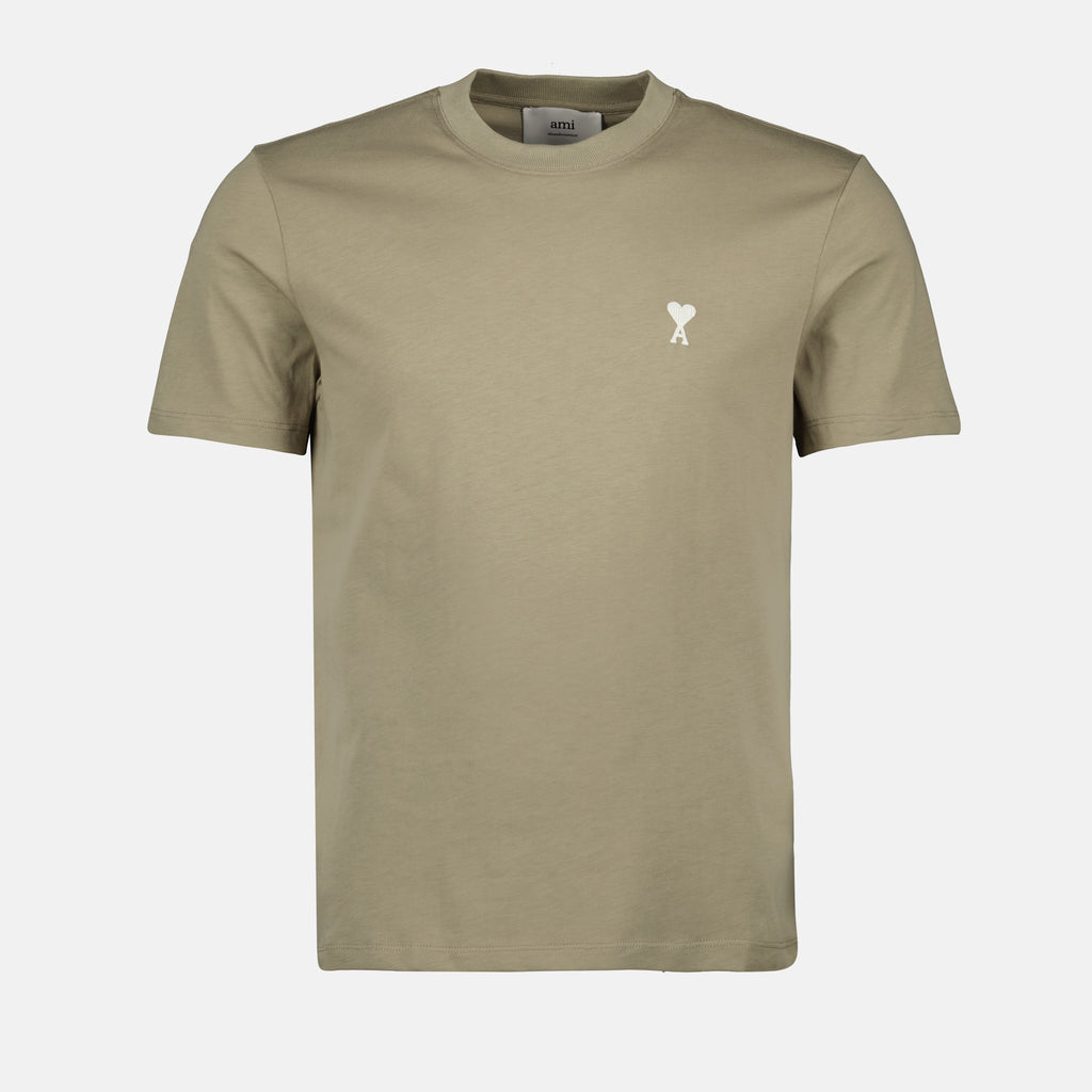 T-shirts Heart Friend T-shirt Ami PARIS Khaki Homme
