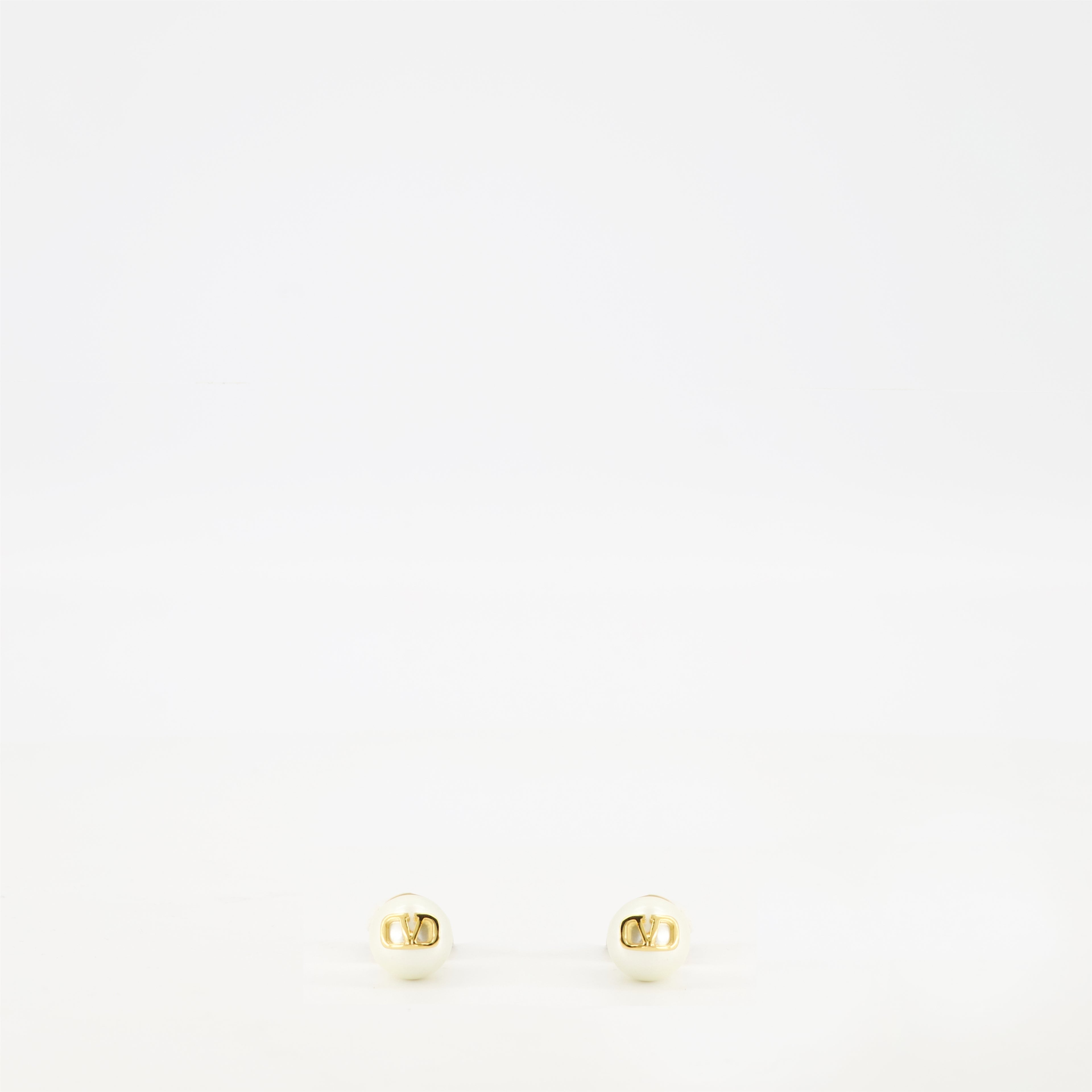 Bijoux Boucles d'oreilles VLogo Valentino Garavani Doré Femme