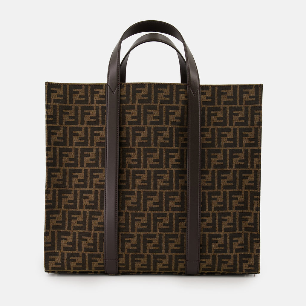 Bolsas tote FF tote bag Fendi Marrom Homme