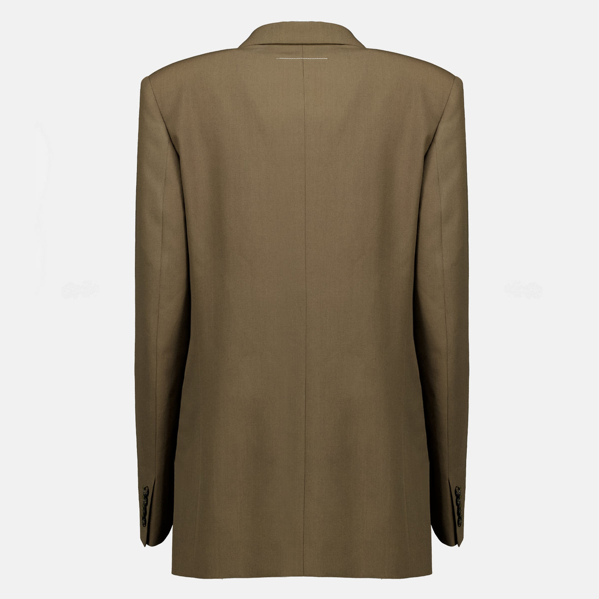 Vestes Blazer Numeric en laine kaki Mm6 Kaki Femme